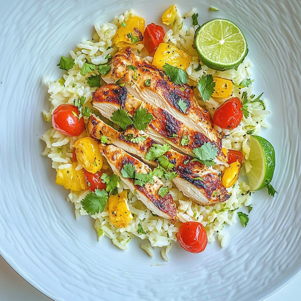 Cilantro Lime Chicken Rice