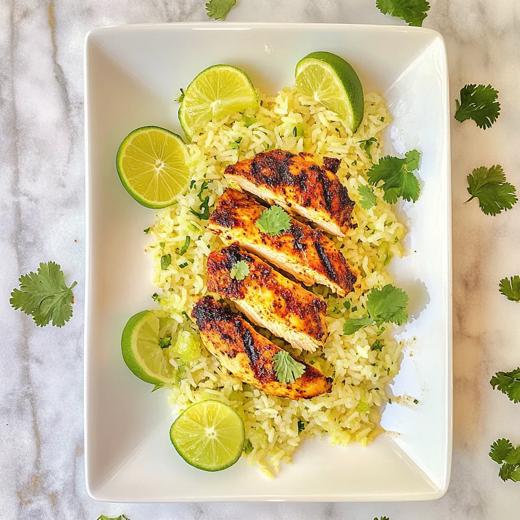 Cilantro Lime Chicken Rice