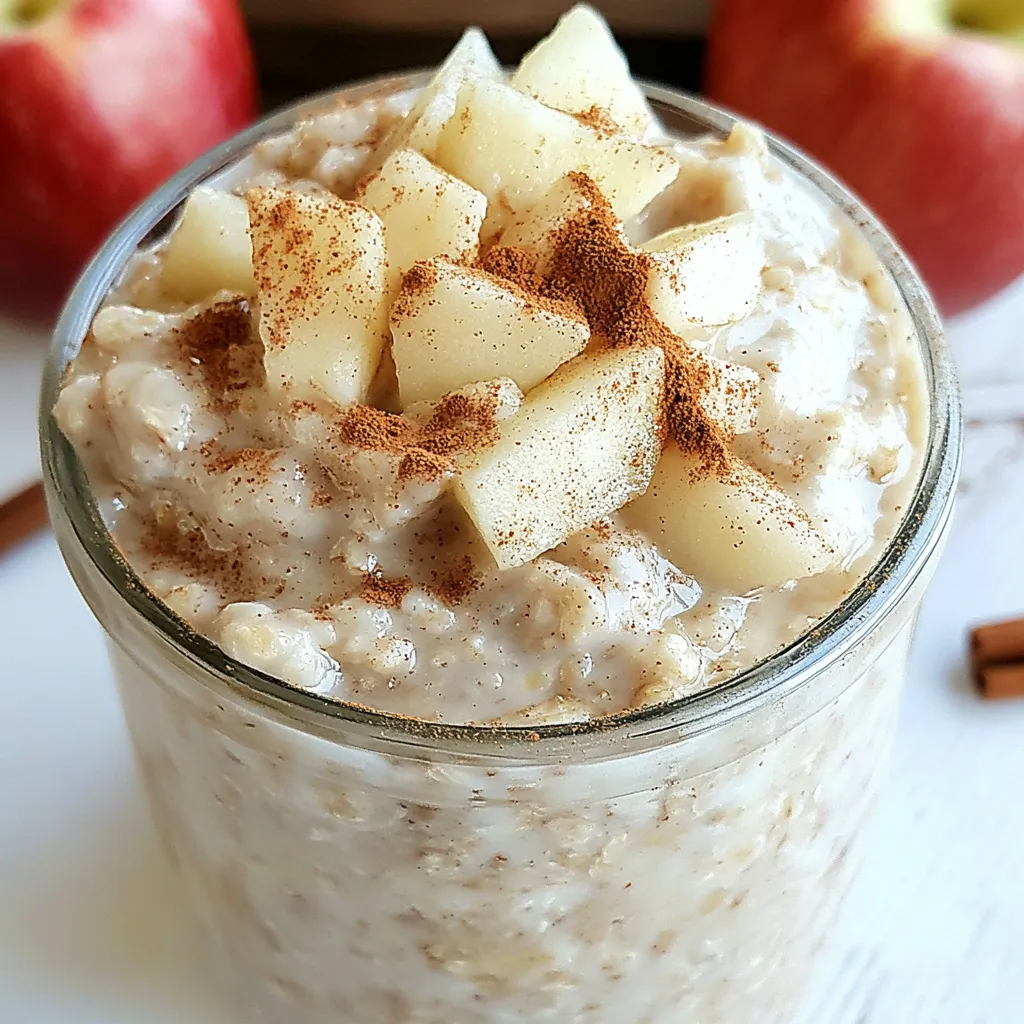 Cinnamon Apple Overnight Oats