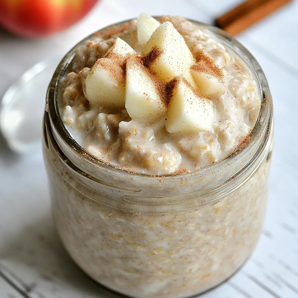 Cinnamon Apple Overnight Oats