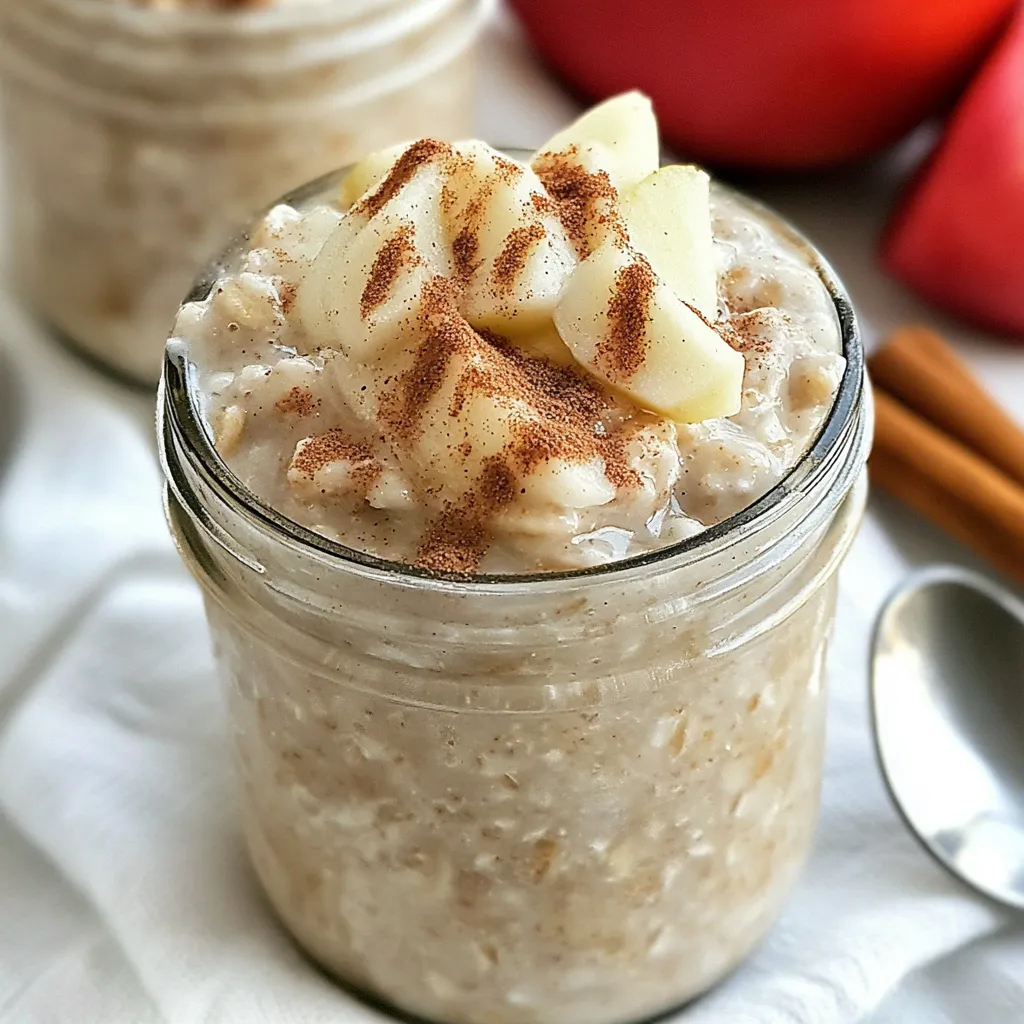 Cinnamon Apple Overnight Oats