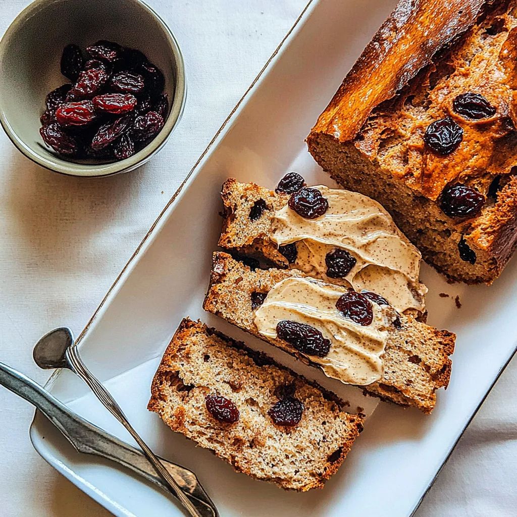 Cinnamon Raisin English Muffin Bread