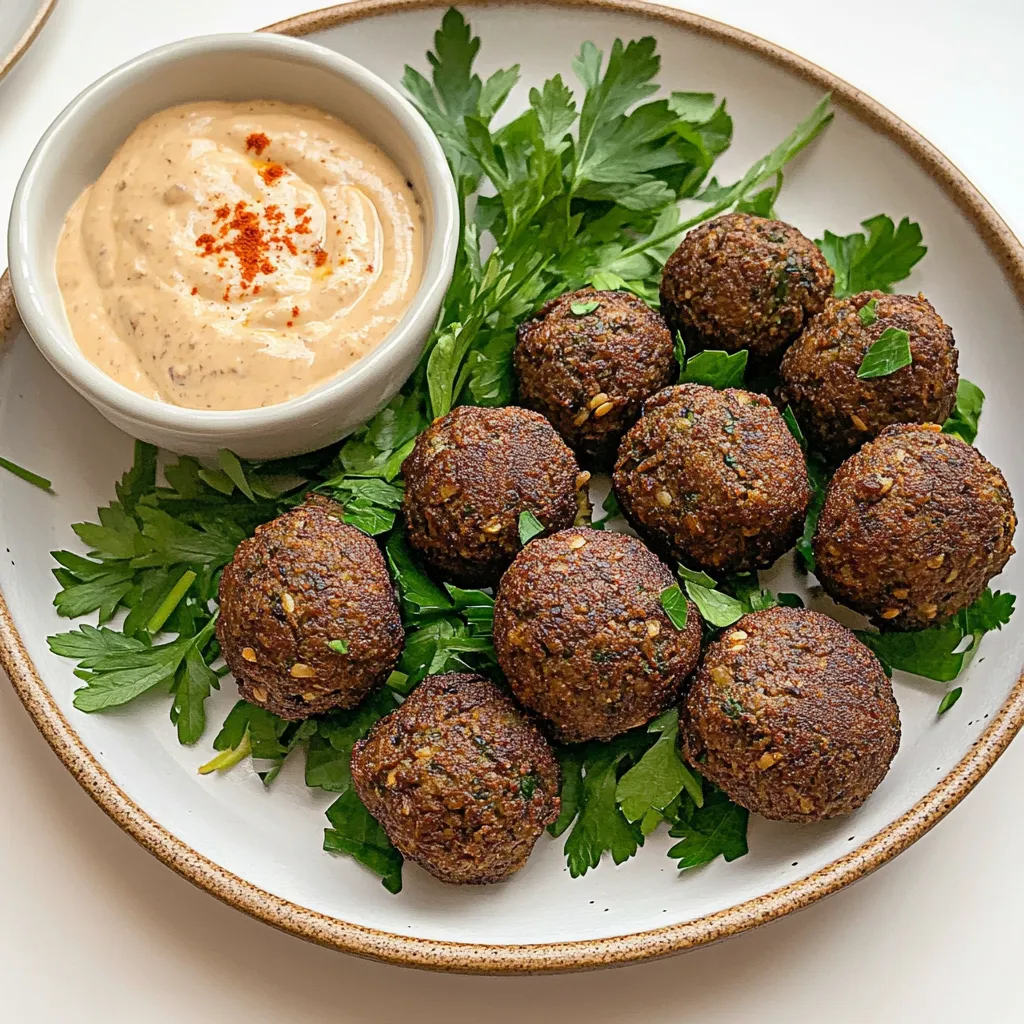 Classic Crispy Vegan Falafel