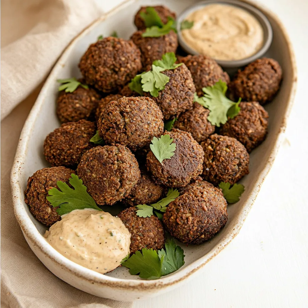 Classic Crispy Vegan Falafel