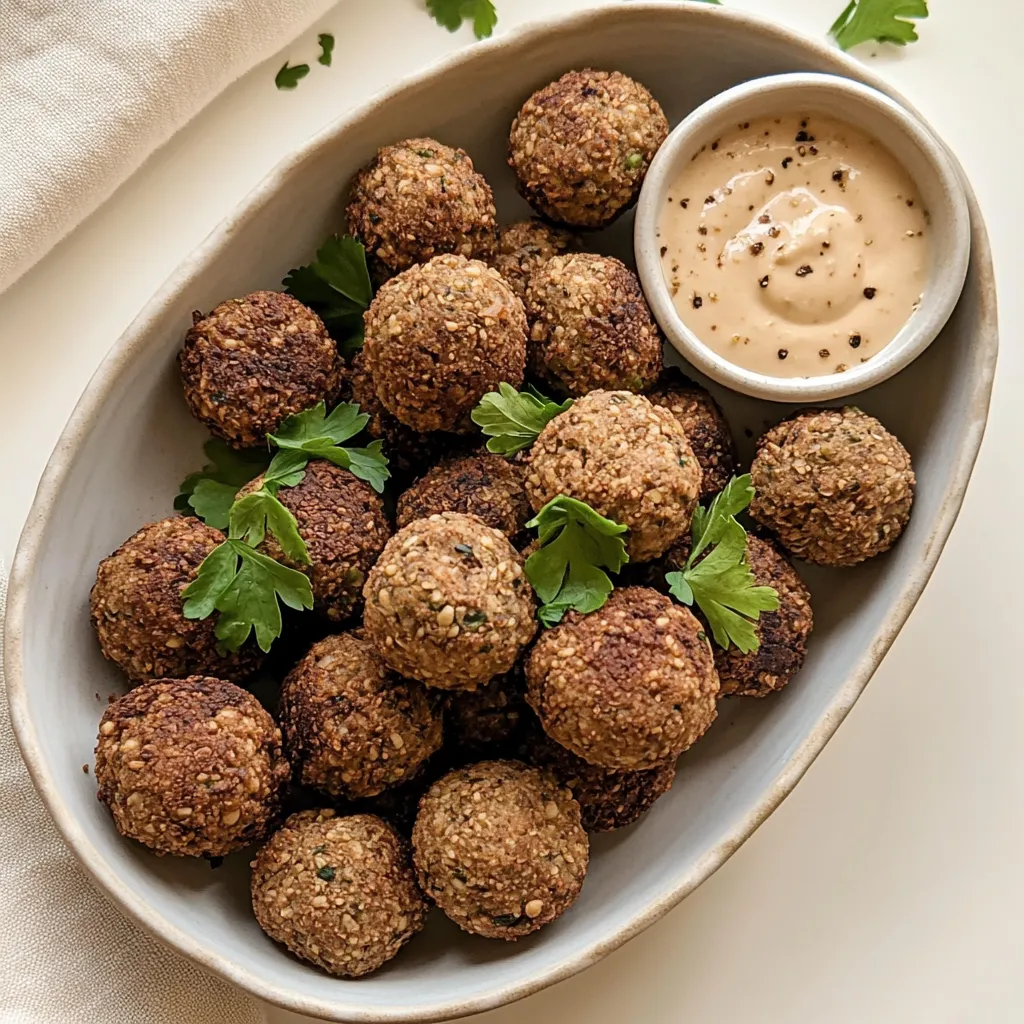 Classic Crispy Vegan Falafel