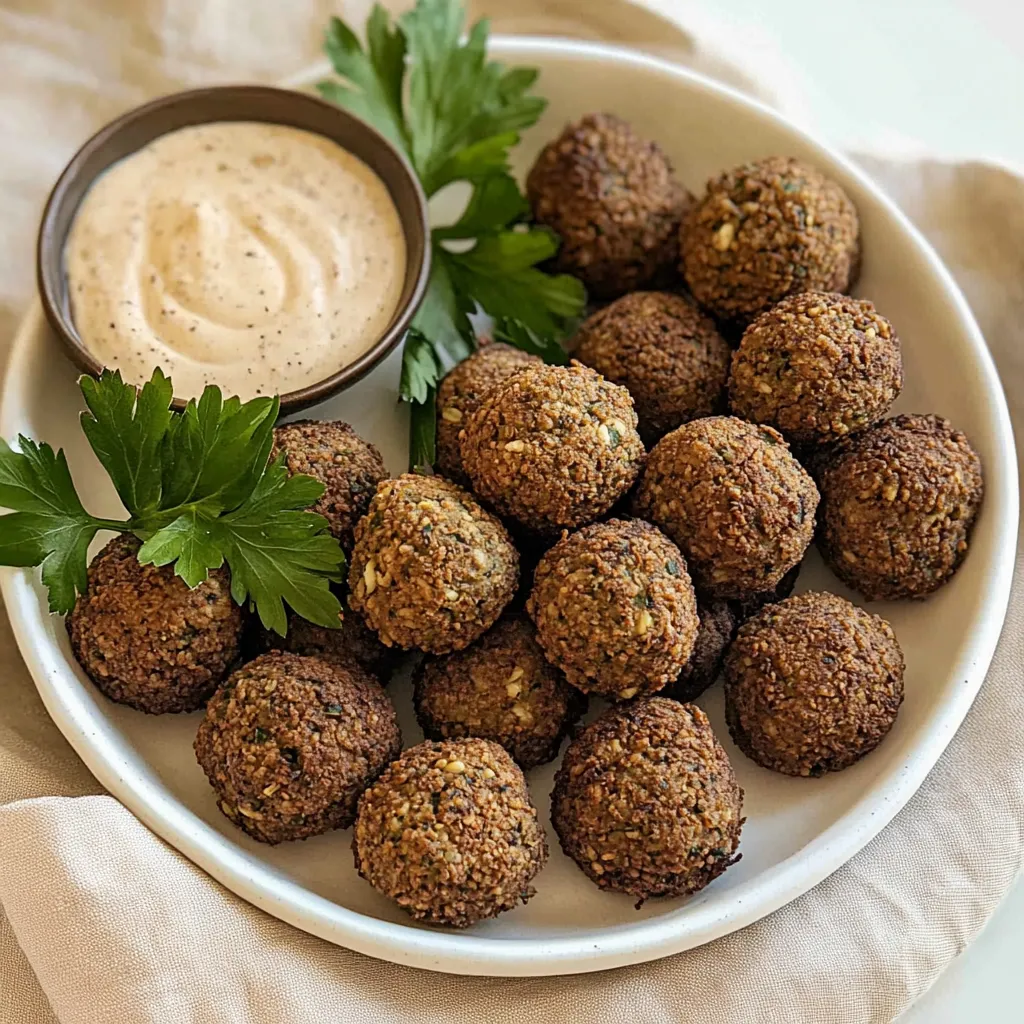 Classic Crispy Vegan Falafel
