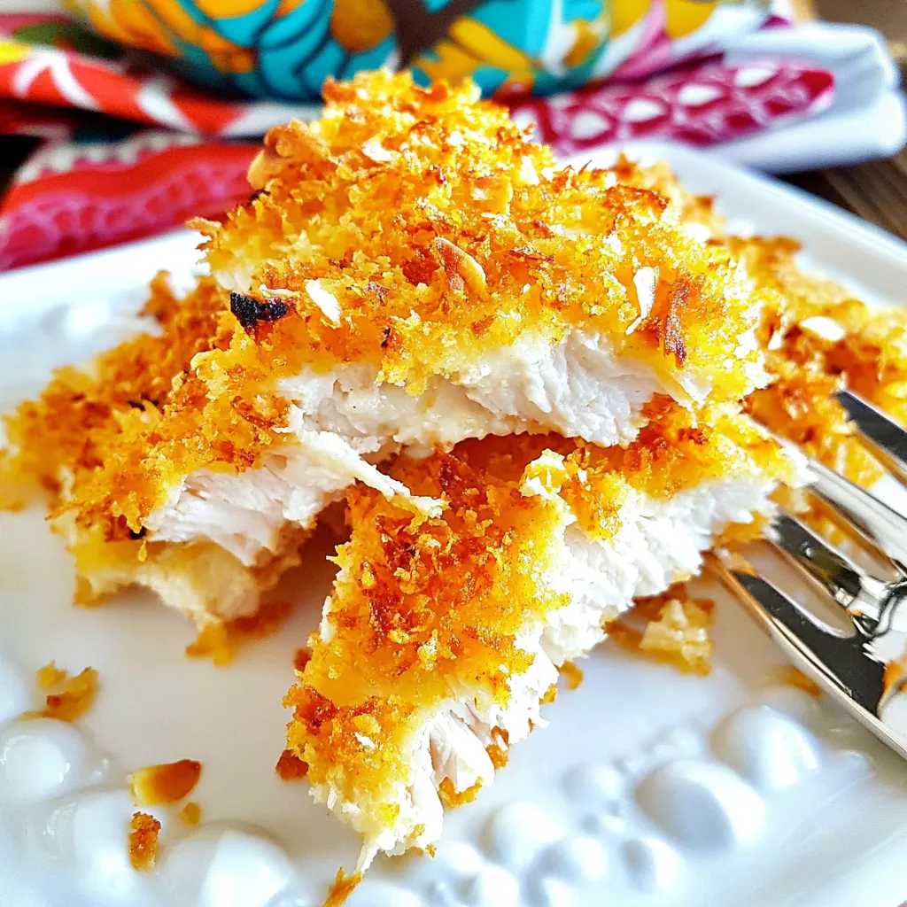 Coconut Crusted Chicken