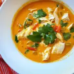 Coconut Curry Chicken Soup