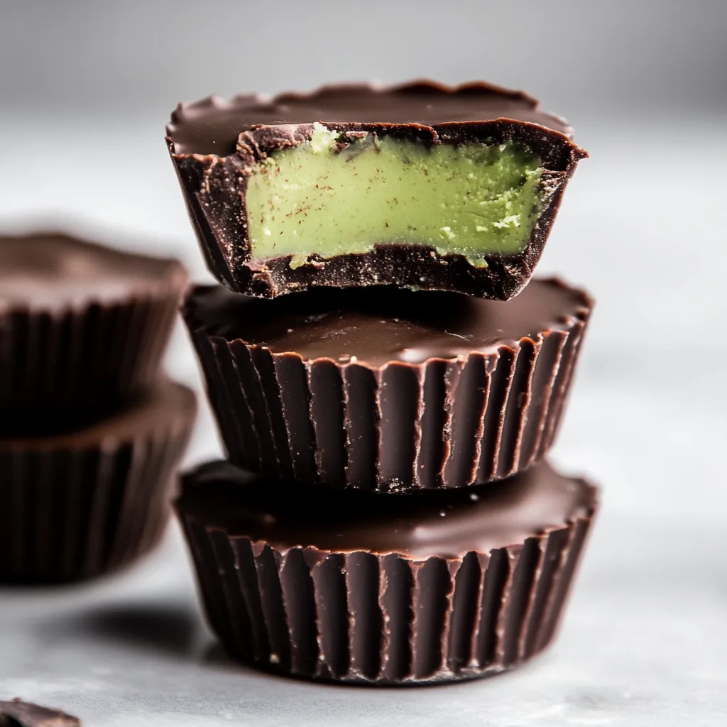 Collagen Matcha Dark Chocolate Coconut Butter Cups