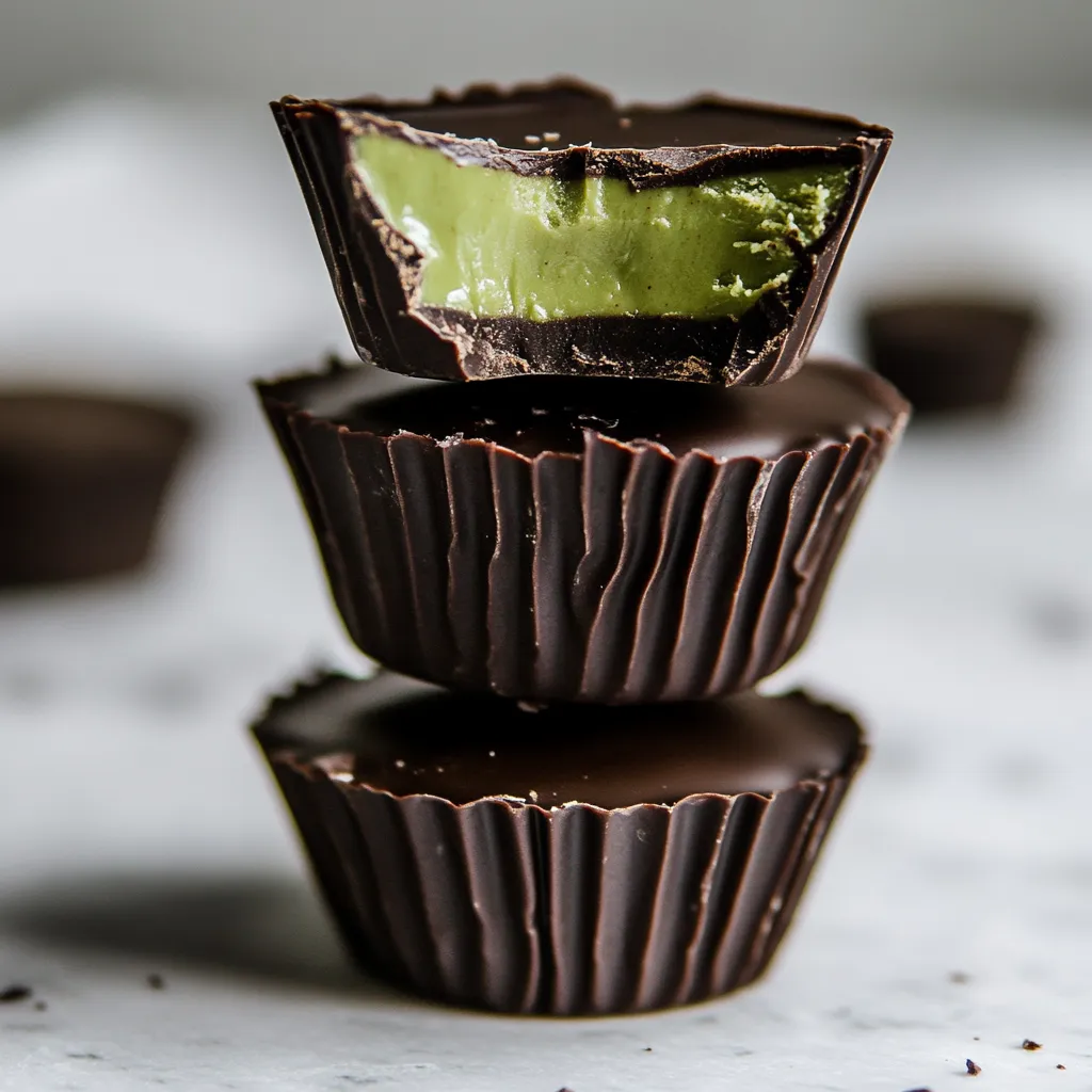 Collagen Matcha Dark Chocolate Coconut Butter Cups