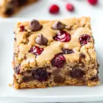 Cranberry Chocolate Chip Blondies
