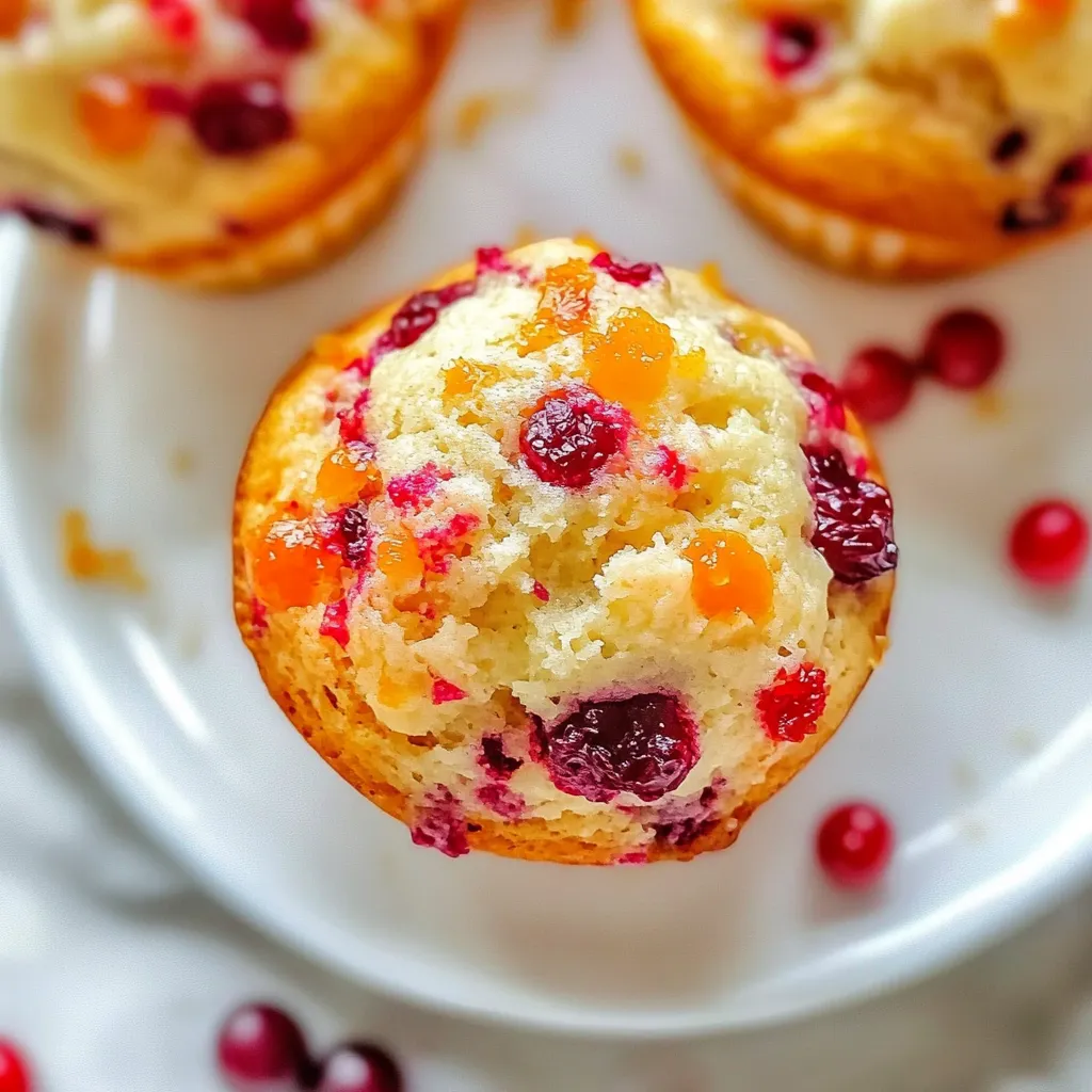 Cranberry Orange Muffins