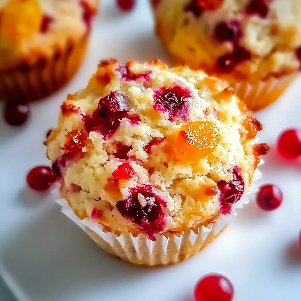 Cranberry Orange Muffins