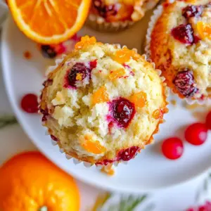 Cranberry Orange Muffins