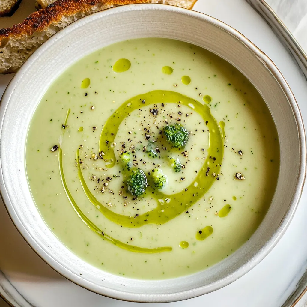 Cream of Broccoli Soup
