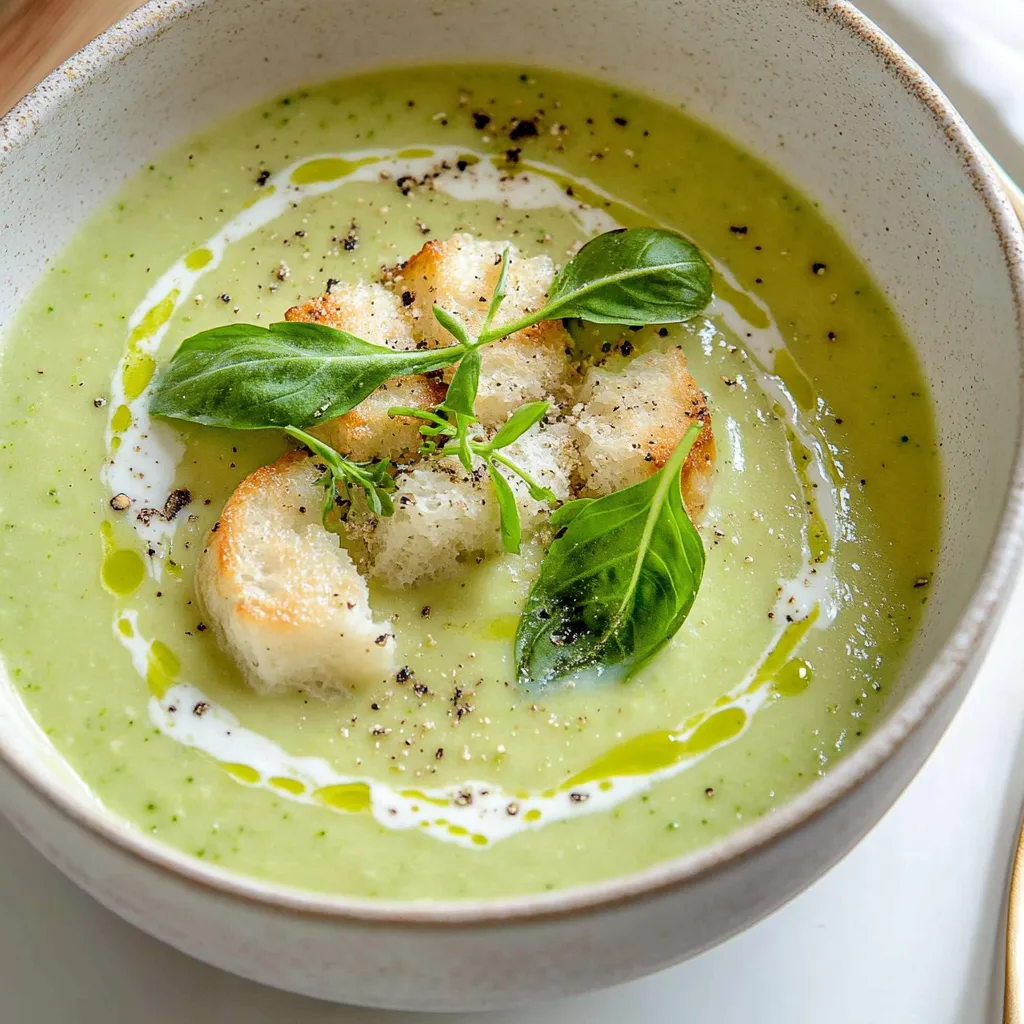 Cream of Broccoli Soup