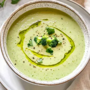 Cream of Broccoli Soup