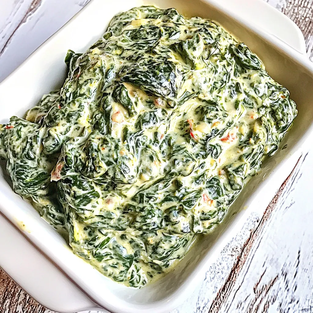 Creamed Spinach