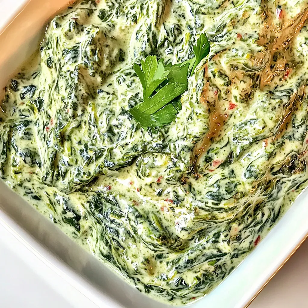 Creamed Spinach