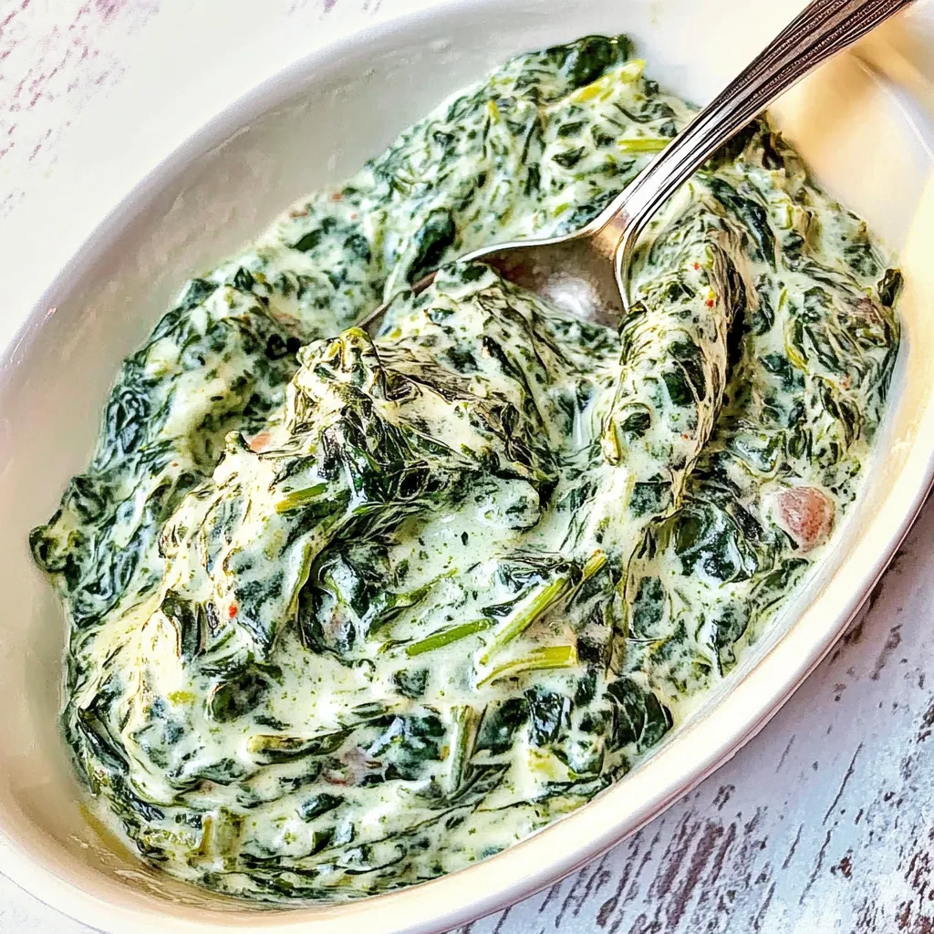 Creamed Spinach