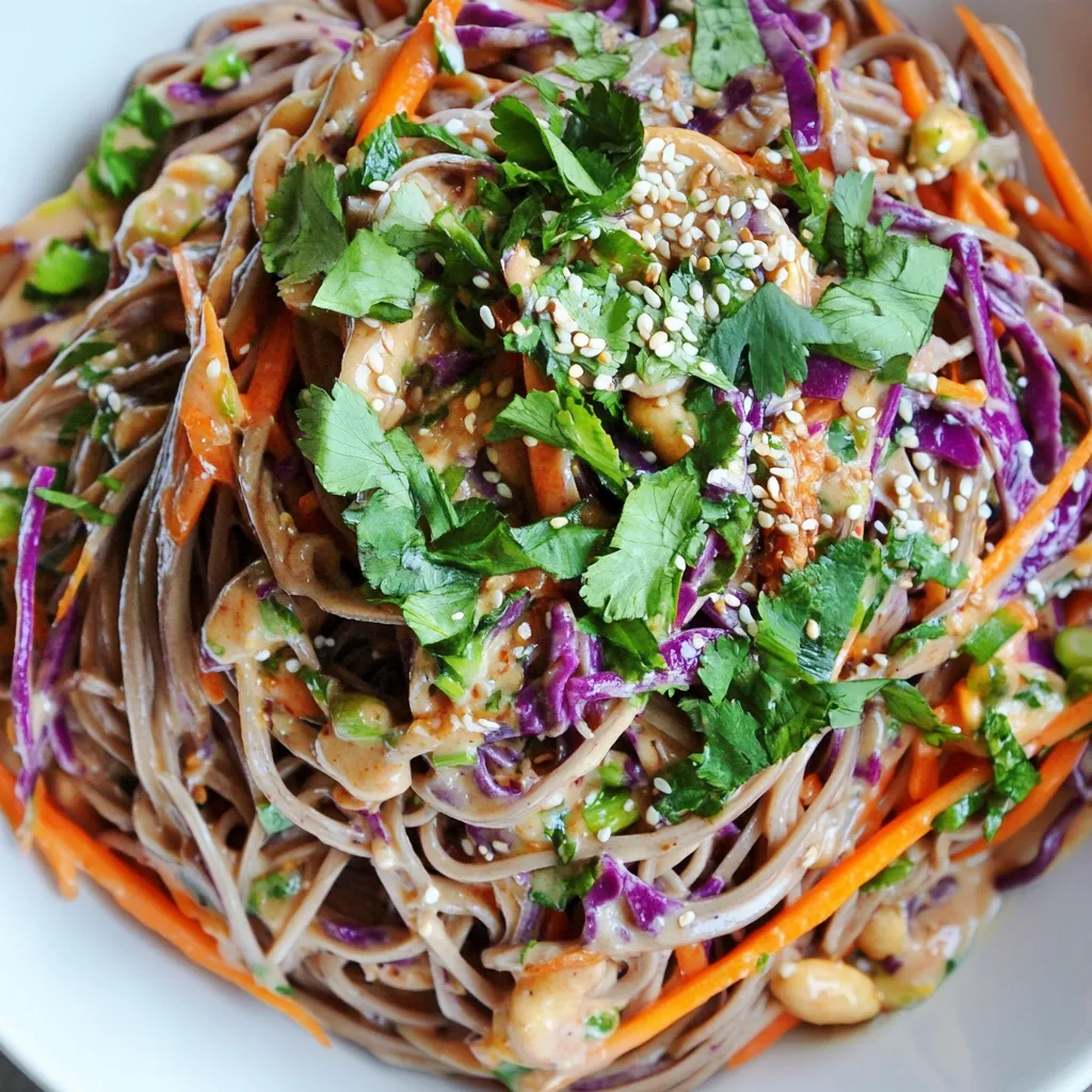 Creamy Cashew Soba Noodles
