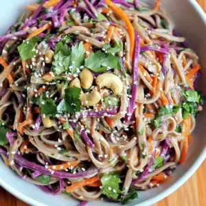 Creamy Cashew Soba Noodles
