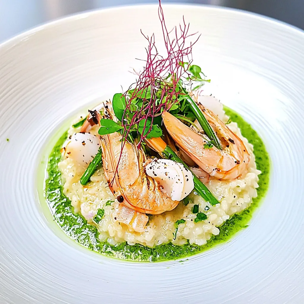 Creamy Seafood Risotto