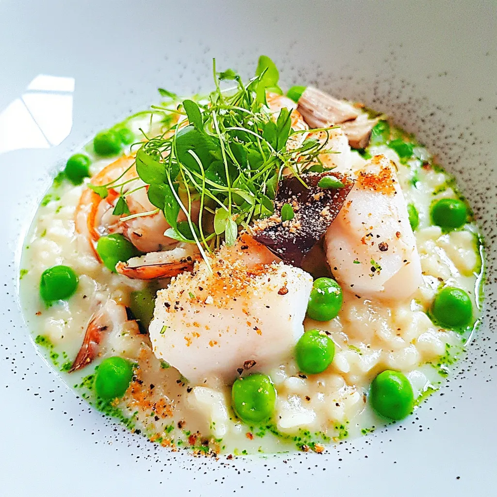 Creamy Seafood Risotto