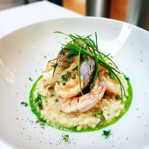 Creamy Seafood Risotto