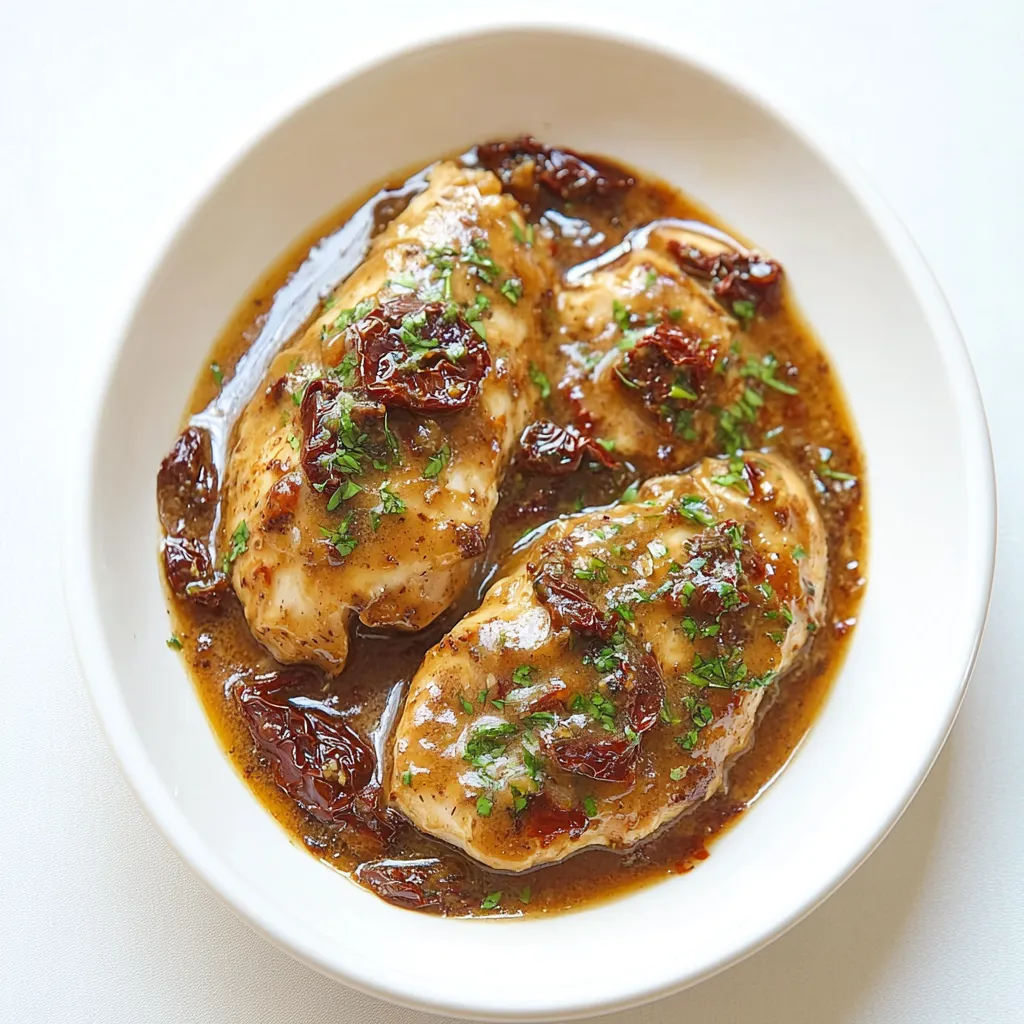 Creamy Sun Dried Tomato Chicken