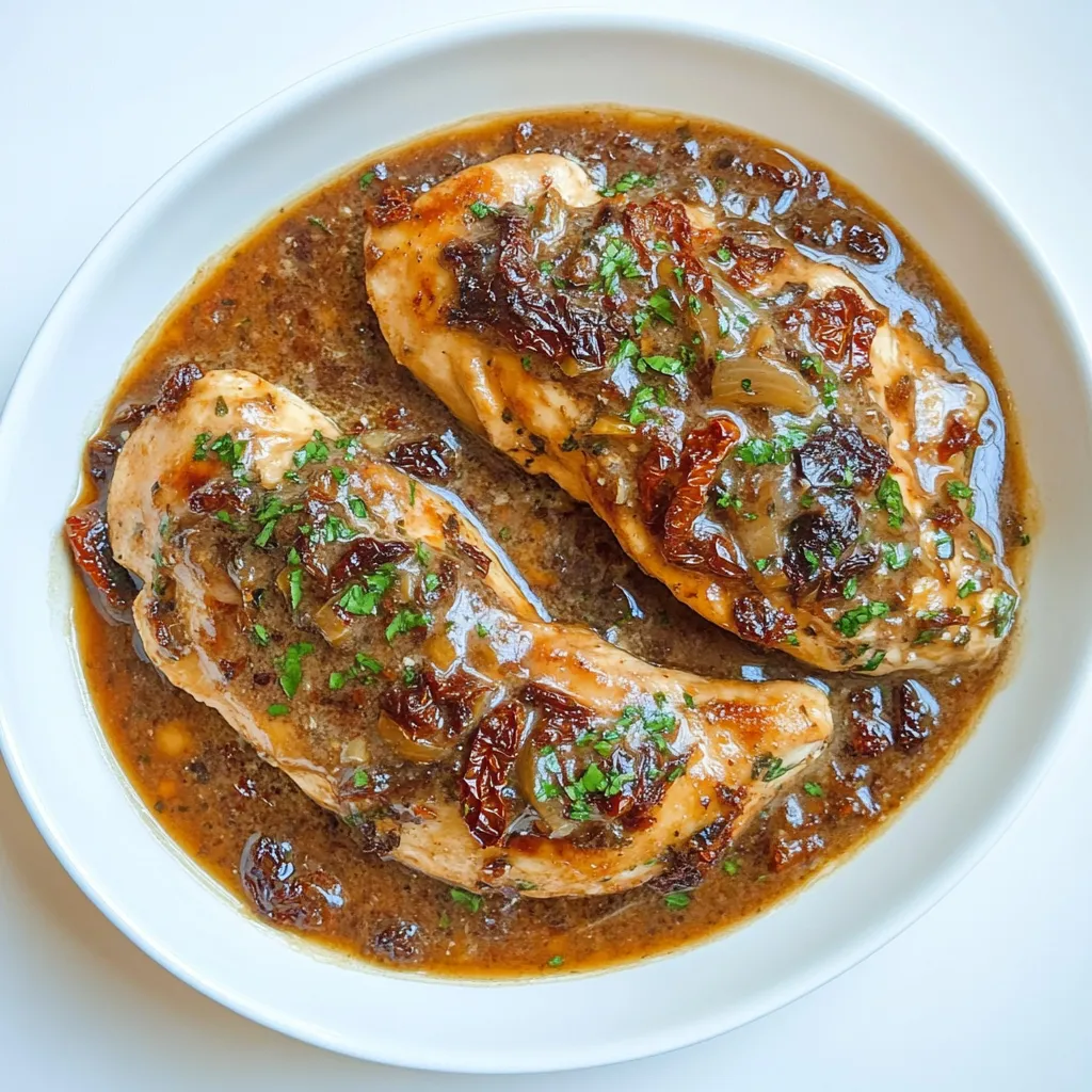 Creamy Sun Dried Tomato Chicken