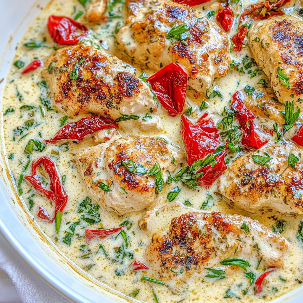 Creamy Tuscan Chicken