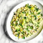 Crispy Artichoke White Bean Salad