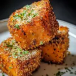 Crispy Cheesy Sweet Potato Bites