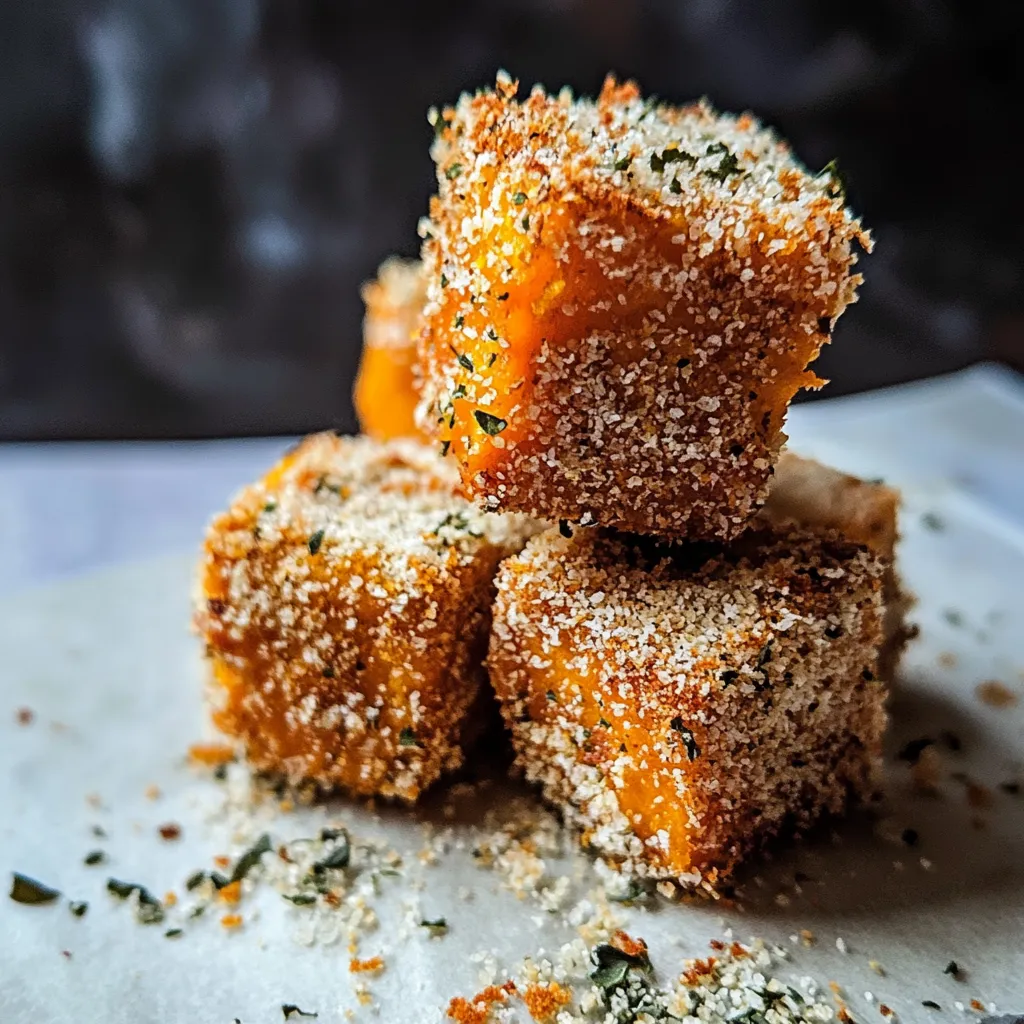 Crispy Cheesy Sweet Potato Bites