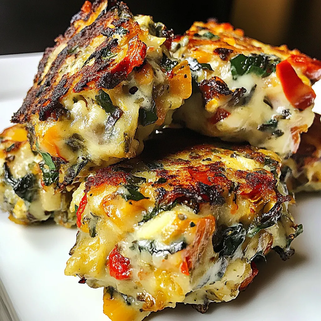 Crispy Mediterranean Vegetable Cakes