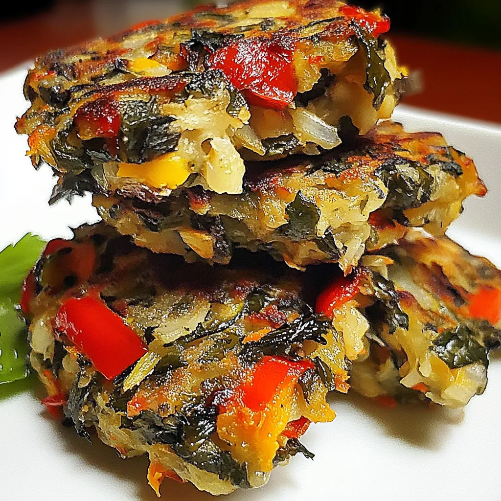 Crispy Mediterranean Vegetable Cakes