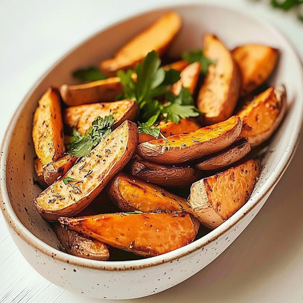 Crispy Roasted Sweet Potatoes