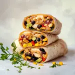 Crispy Vegetarian Burritos