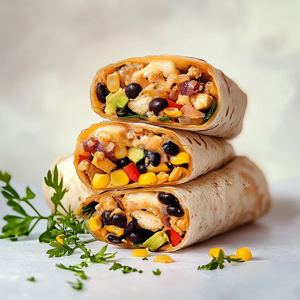 Crispy Vegetarian Burritos