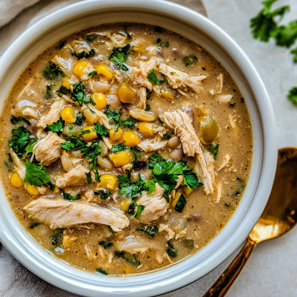 Crock-Pot White Chicken Chili