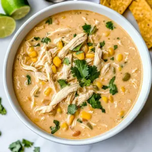 Crockpot Creamy White Chicken Chili