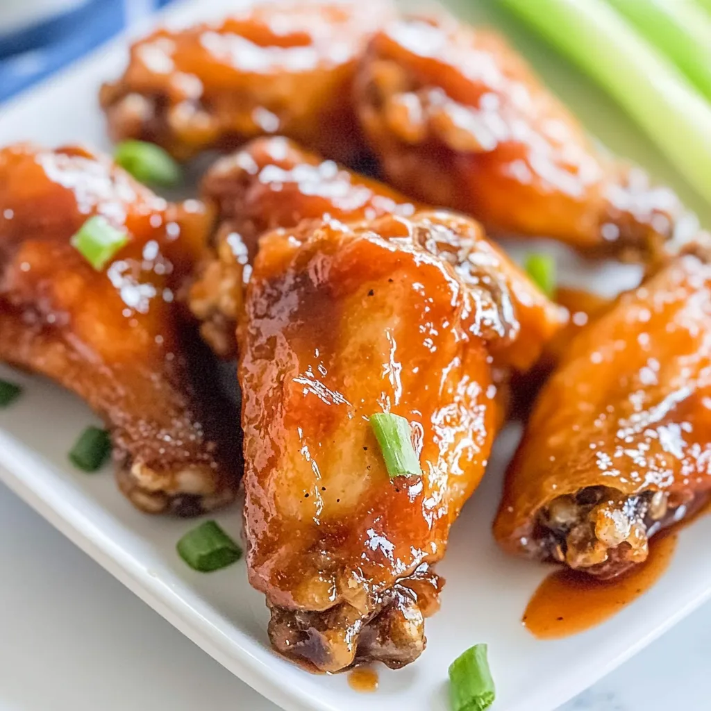 Crockpot Honey BBQ Wings