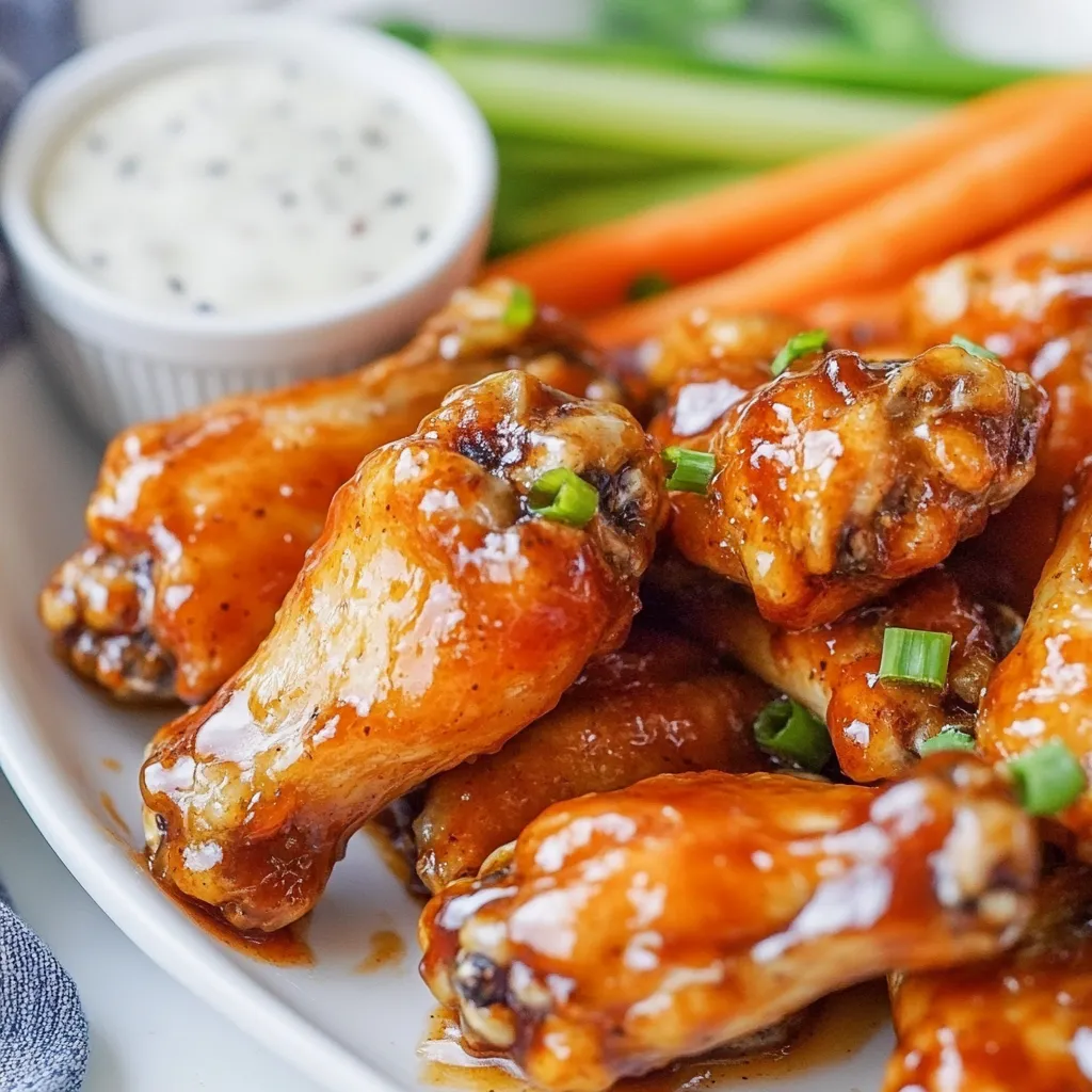 Crockpot Honey BBQ Wings