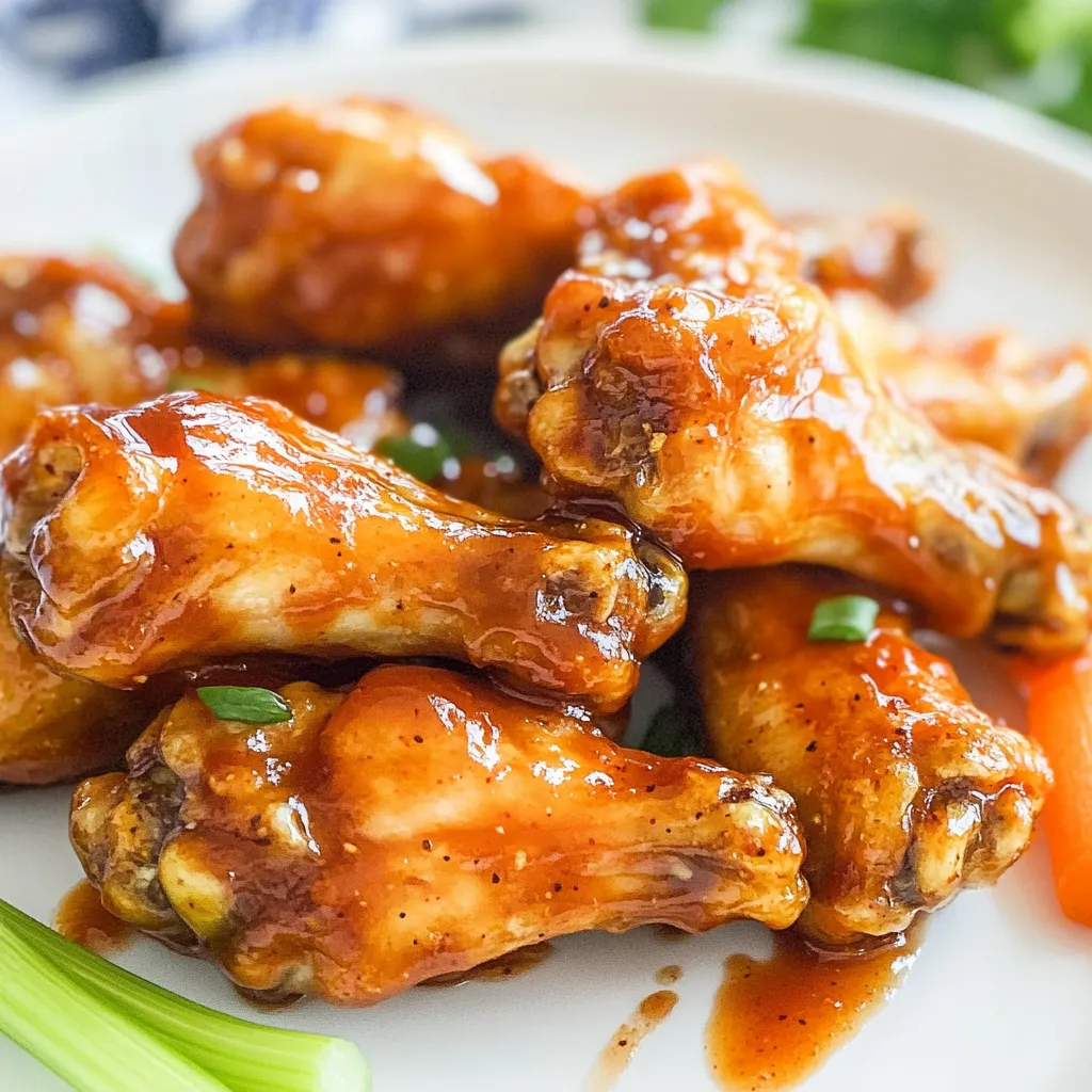Crockpot Honey BBQ Wings
