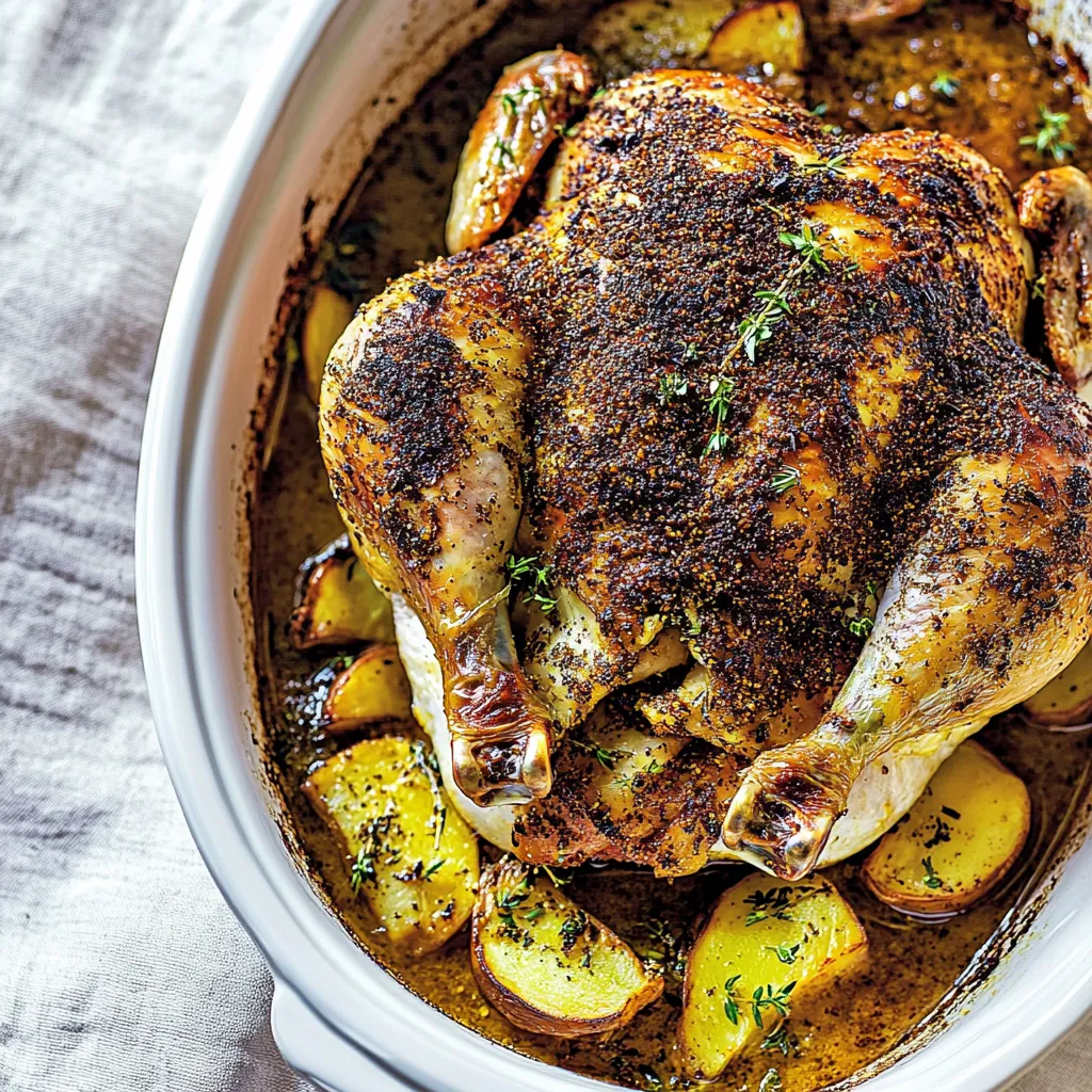 Crockpot Whole Chicken