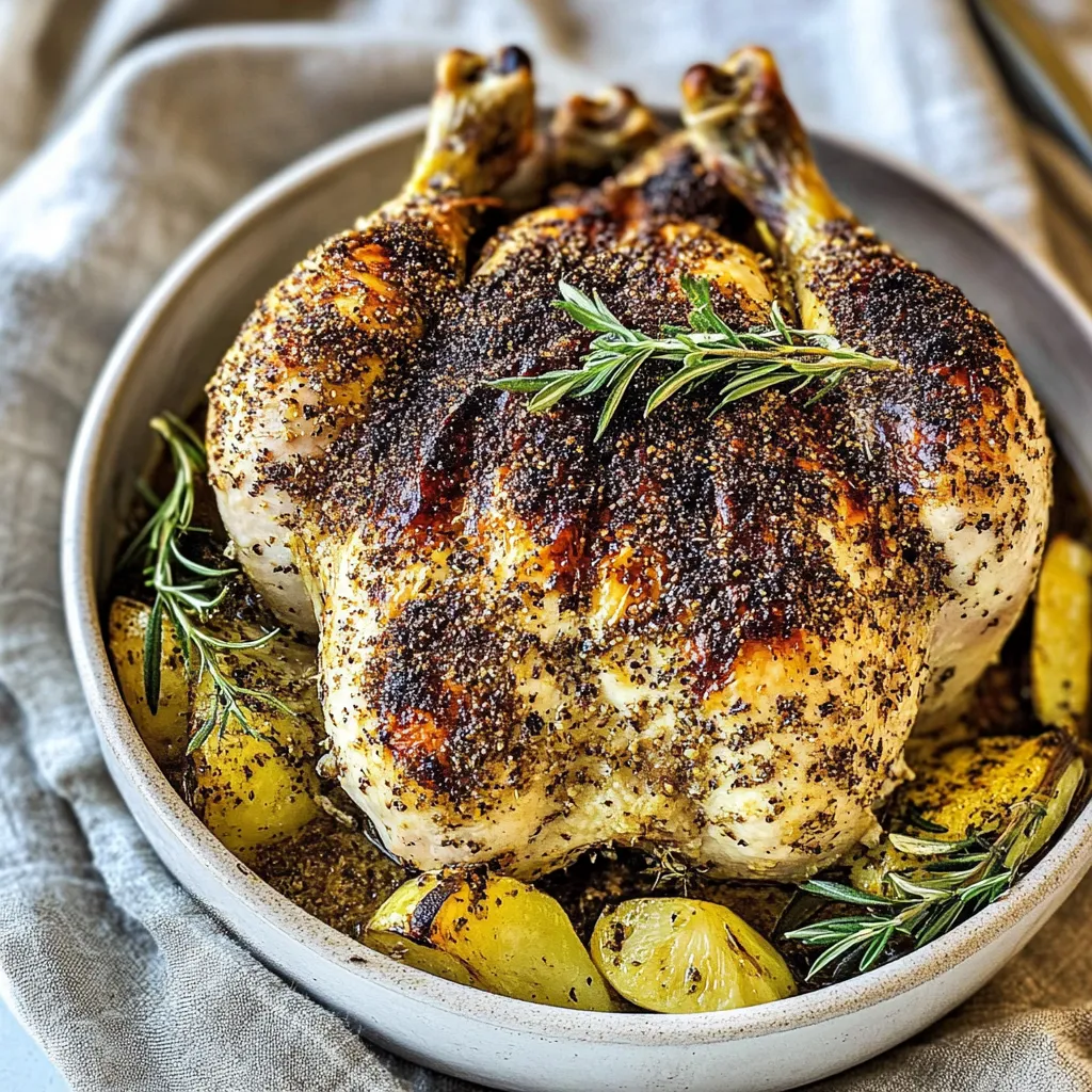 Crockpot Whole Chicken