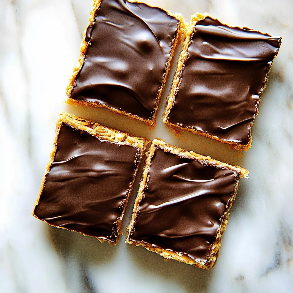Crunchy Peanut Butter Bars