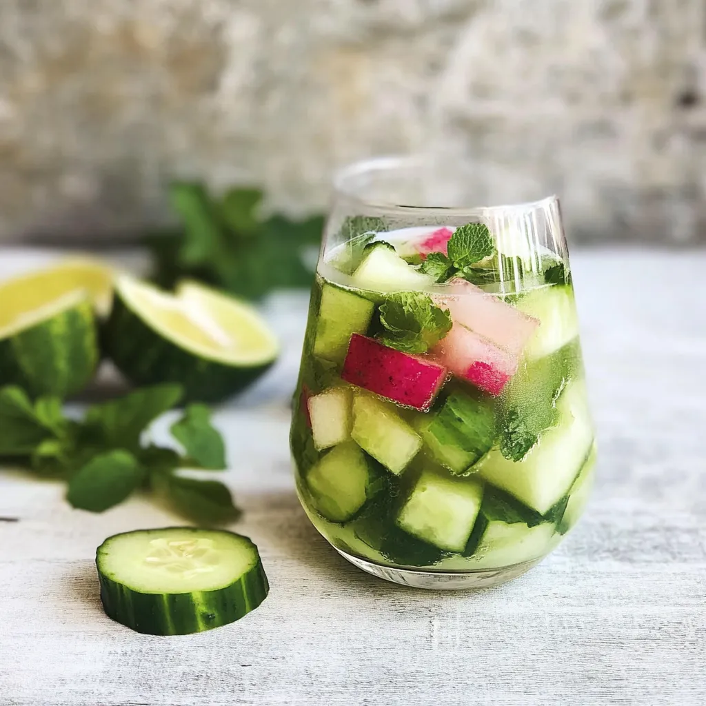 Cucumber Melon Detox Drink