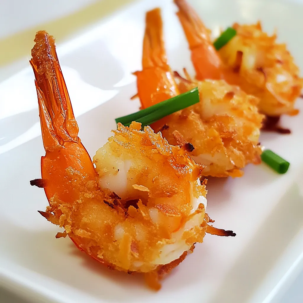 Curried Coconut Fried Shrimp
